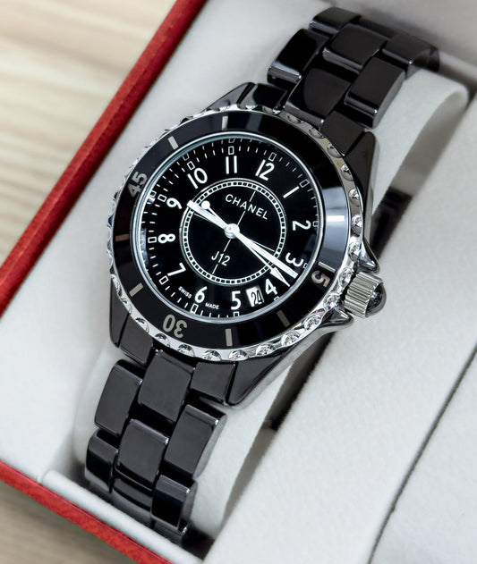 RELOJ EN CERAMICA LUXURY GLOW - Relojes 24K