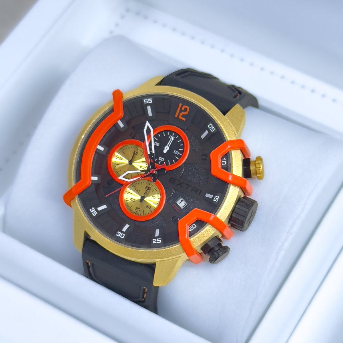 RELOJ EXTRI FUNCIONAL SILICONA - Relojes 24K