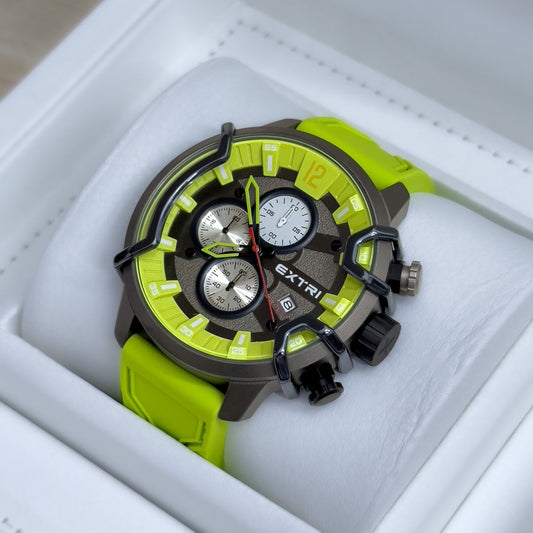 RELOJ EXTRI FUNCIONAL SILICONA - Relojes 24K