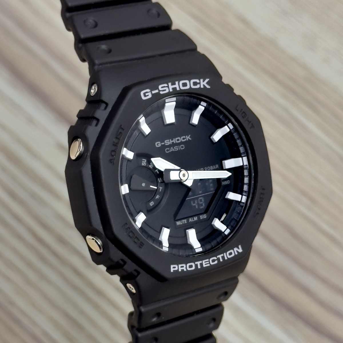 G Shock Casioak Black Casio GA-2100-1A1