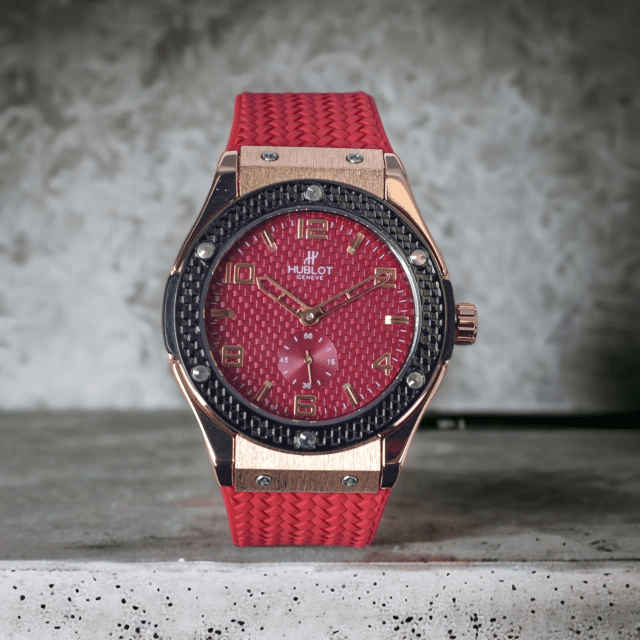 RELOJ HBOT TRENZADO - Relojes 24K