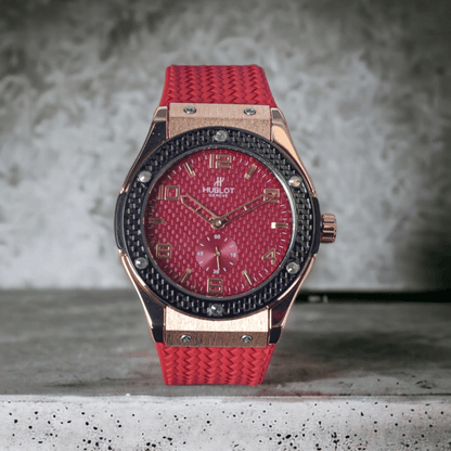 RELOJ HBOT TRENZADO - Relojes 24K