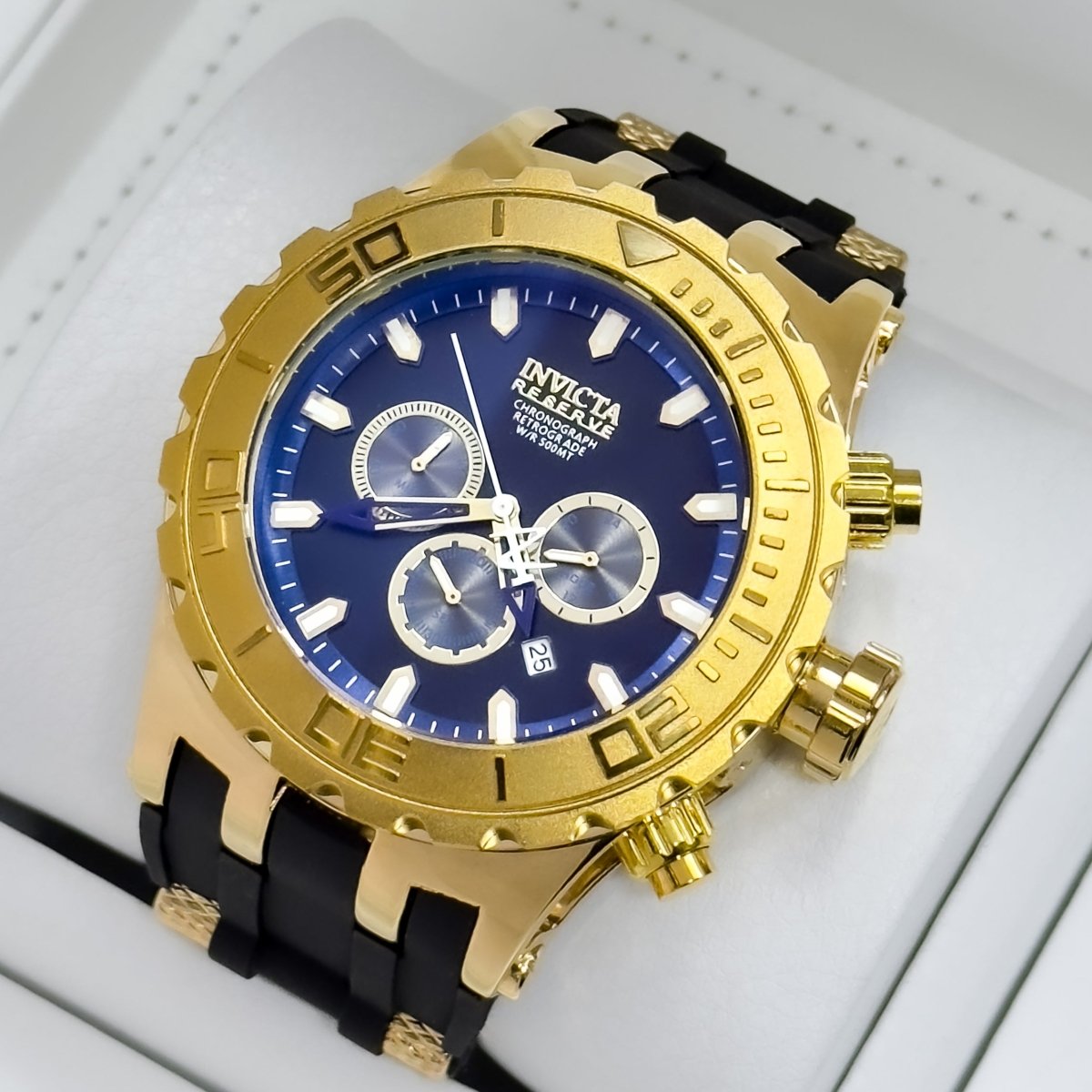 RELOJ IVT RESERVE FUNCIONAL GOMA - Relojes 24K