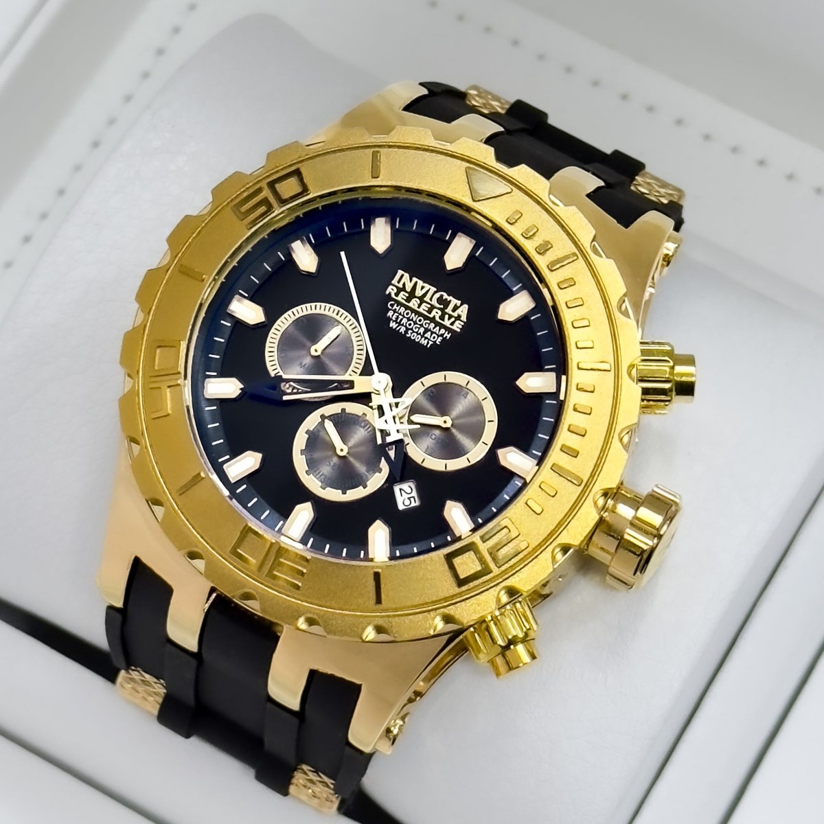 RELOJ IVT RESERVE FUNCIONAL GOMA - Relojes 24K
