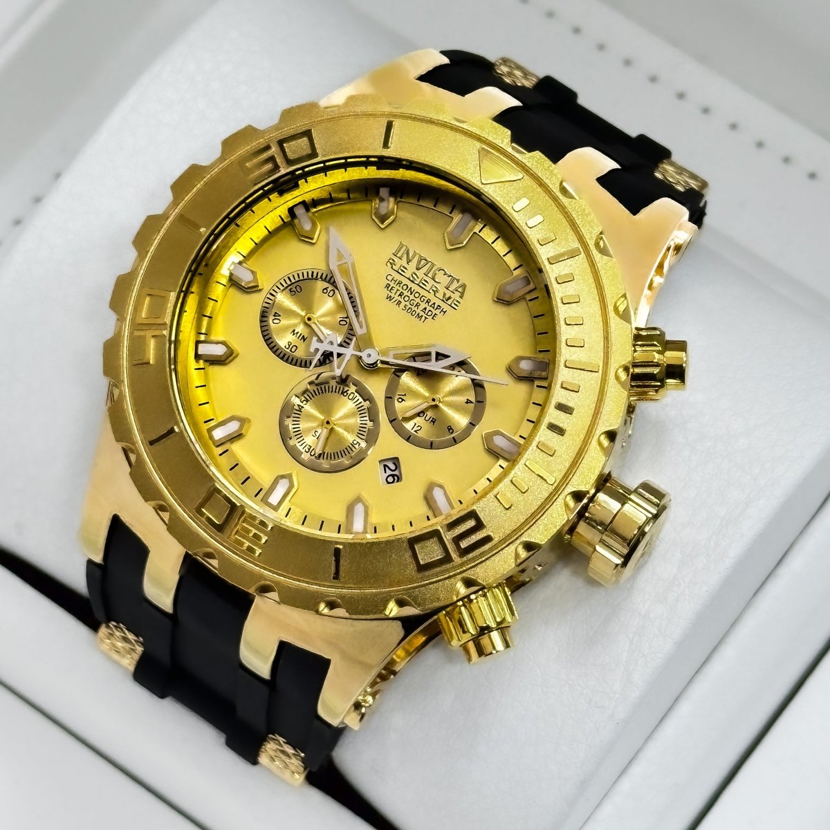 RELOJ IVT RESERVE FUNCIONAL GOMA - Relojes 24K