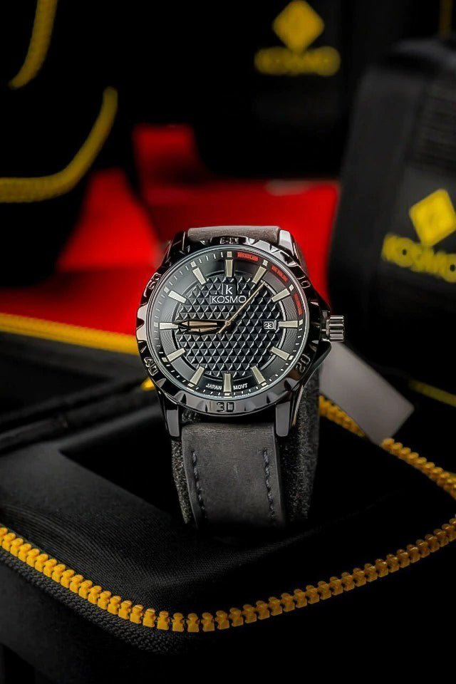 RELOJ KOSMO EN CUERO PARA HOMBRE - Relojes 24K