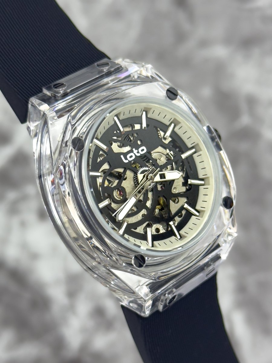 Reloj Loto Automático Skeleton - Relojes 24K