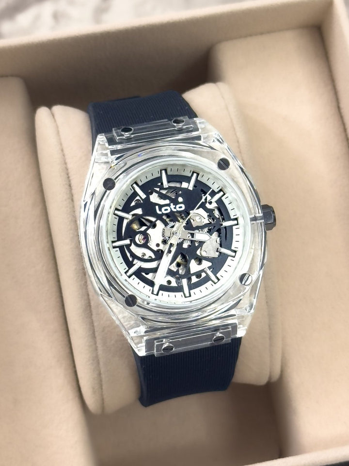 Reloj Loto Automático Skeleton - Relojes 24K