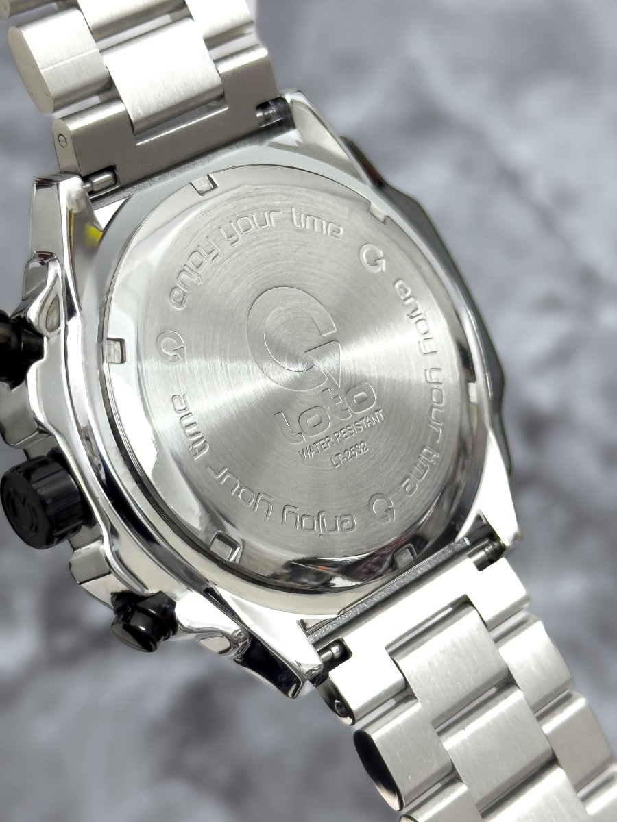 Reloj Loto Cronógrafo Metálico - Relojes 24K