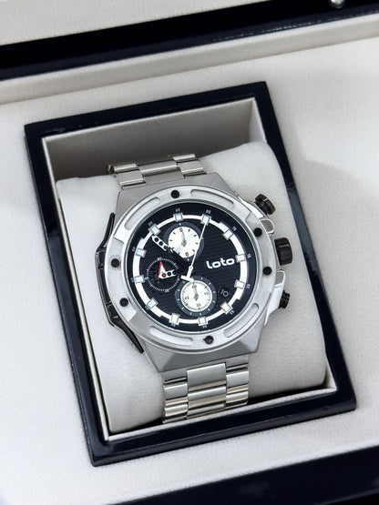 Reloj Loto Cronógrafo Metálico - Relojes 24K