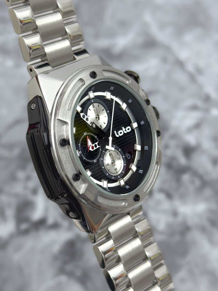 Reloj Loto Cronógrafo Metálico - Relojes 24K