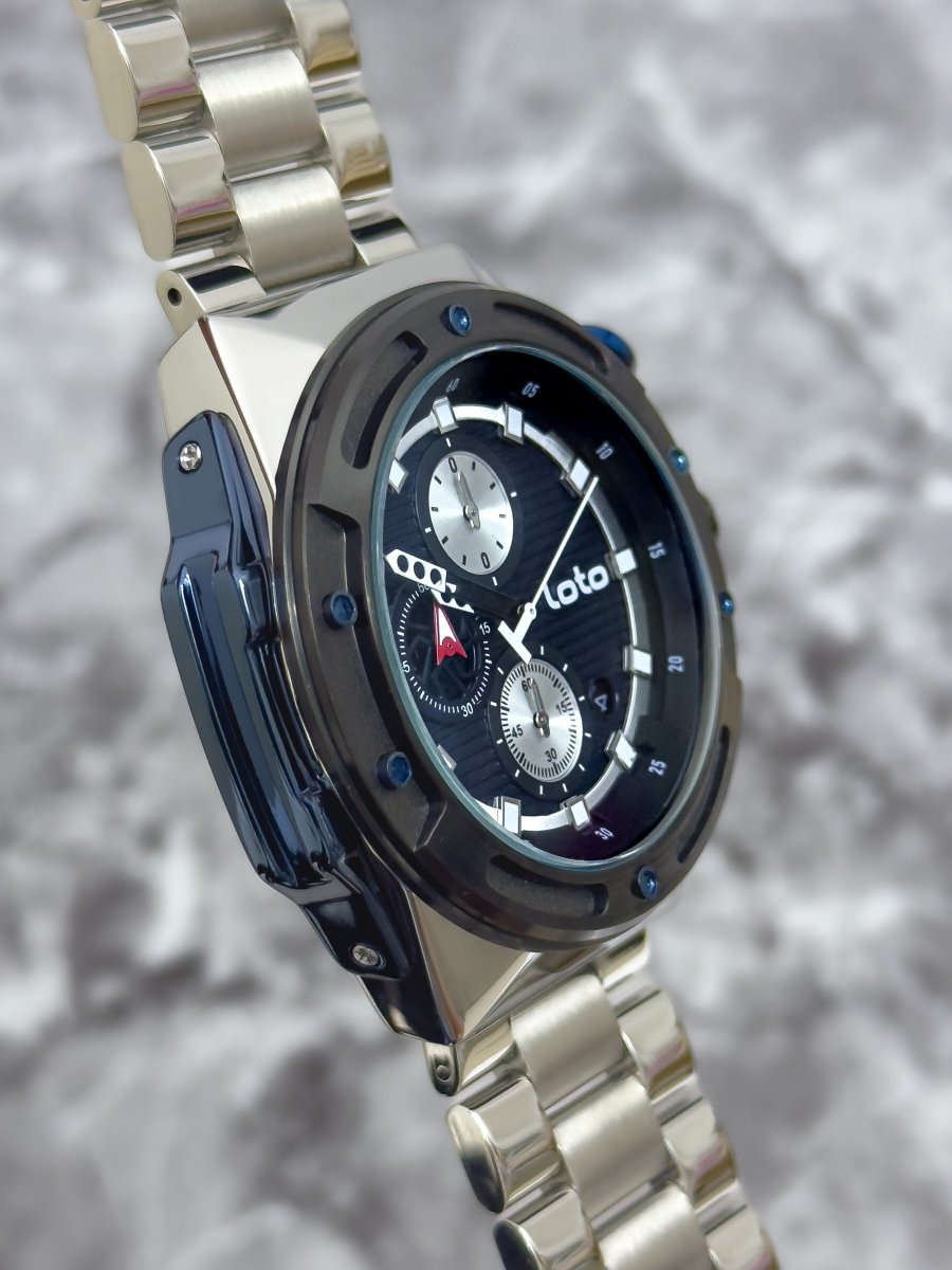 Reloj Loto Cronógrafo Metálico - Relojes 24K