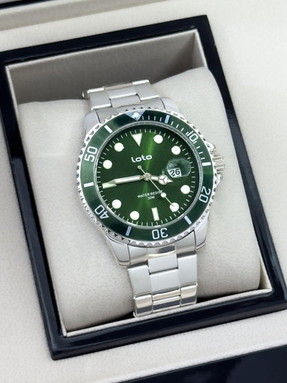 Reloj Loto Submariner | Acero Inoxidable - Relojes 24K