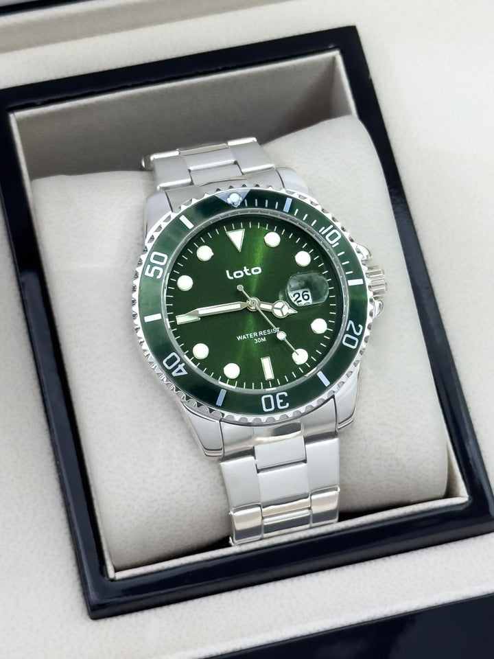 Reloj Loto Submariner | Acero Inoxidable - Relojes 24K