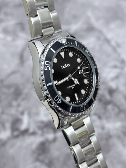 Reloj Loto Submariner | Acero Inoxidable - Relojes 24K