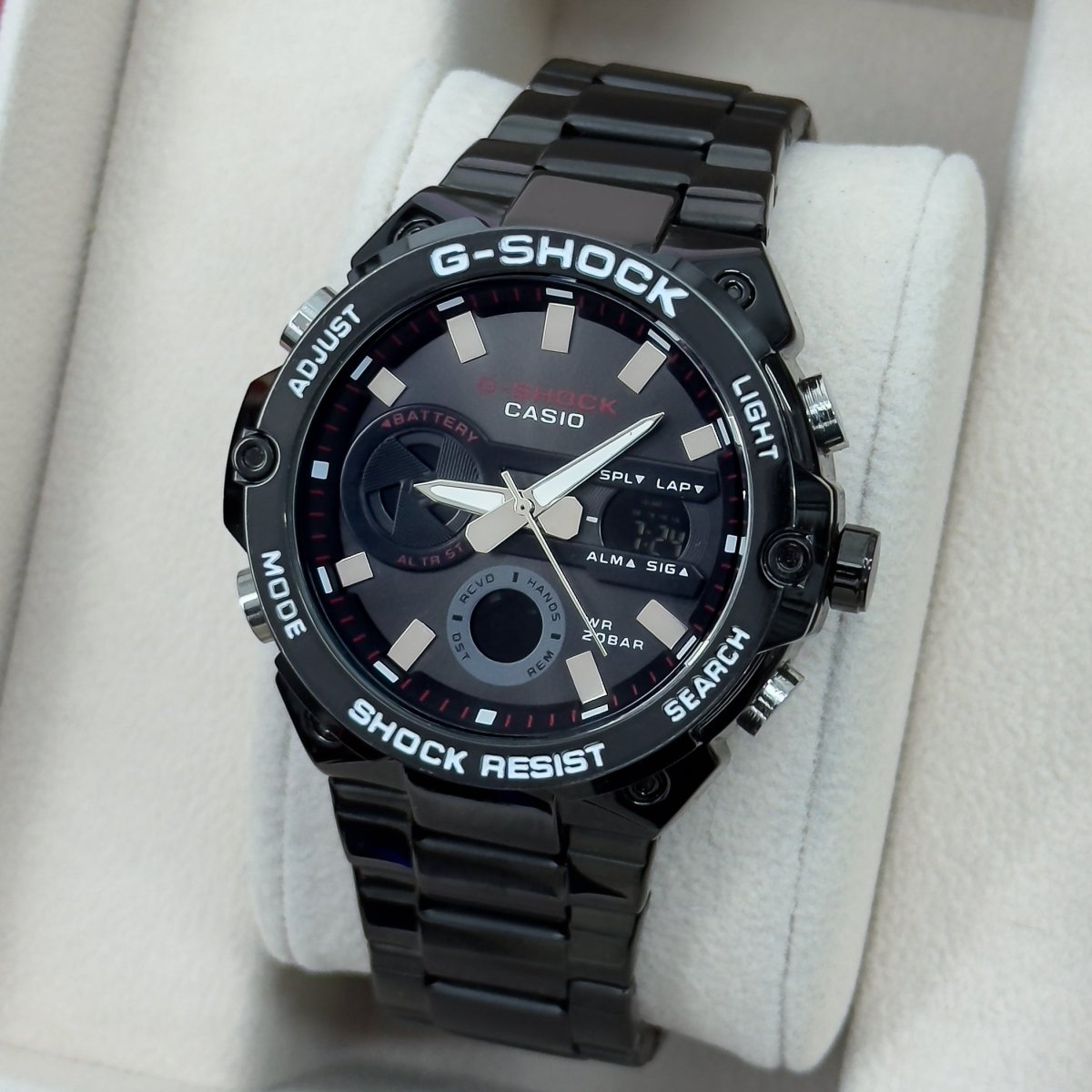 RELOJ METALICO DOBLE HORA HOMBRE - Relojes 24K