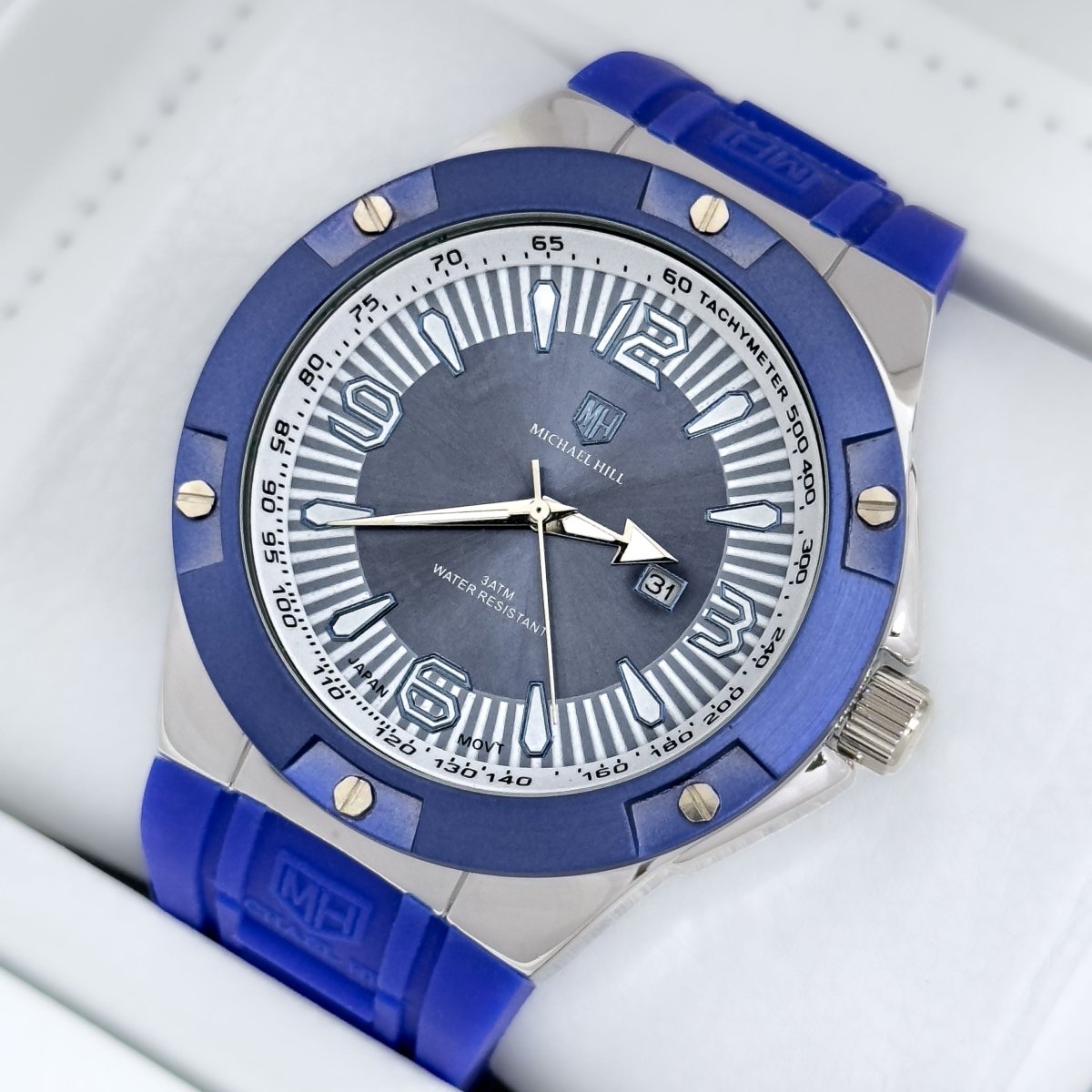 RELOJ MICHAEL HILL SILICONA - Relojes 24K