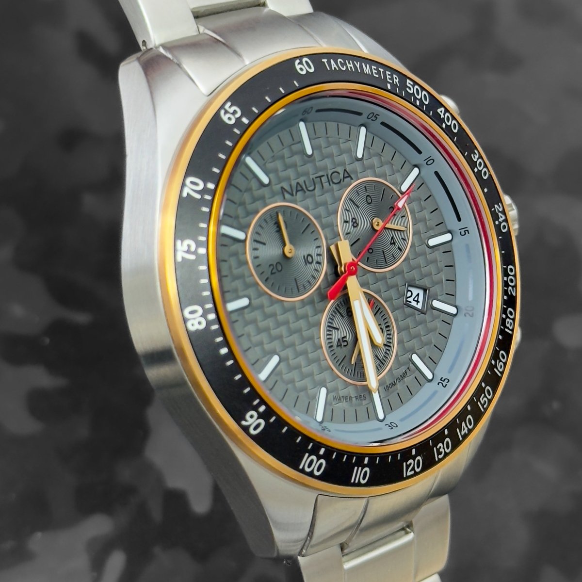 RELOJ NAUTICA METALICO HOMBRE - Relojes 24K