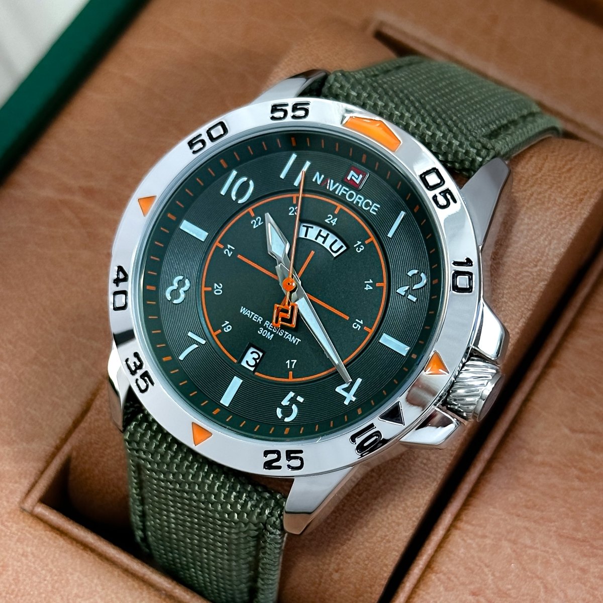 RELOJ NAVIFORCE PULSO LONA - Relojes 24K