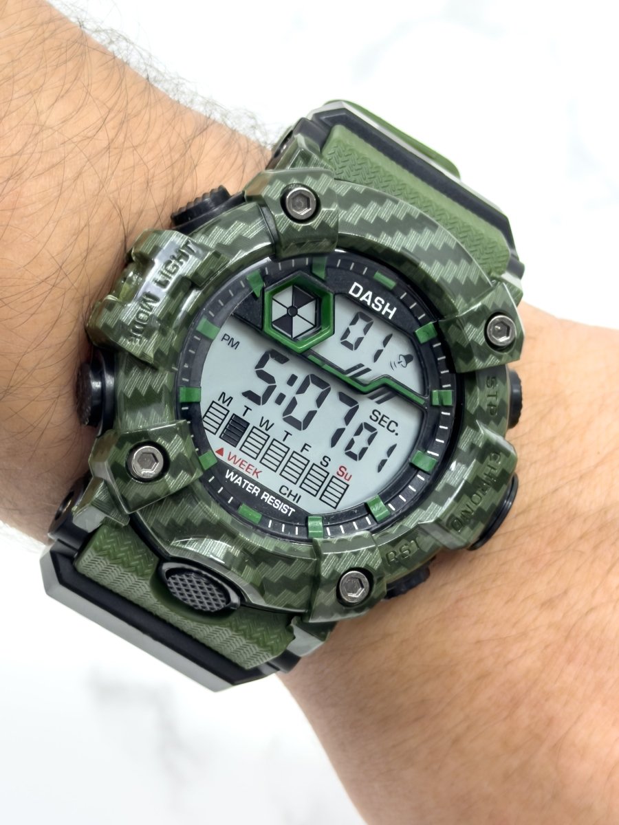 Reloj para Hombre DASH Carbon Ops - Relojes 24K