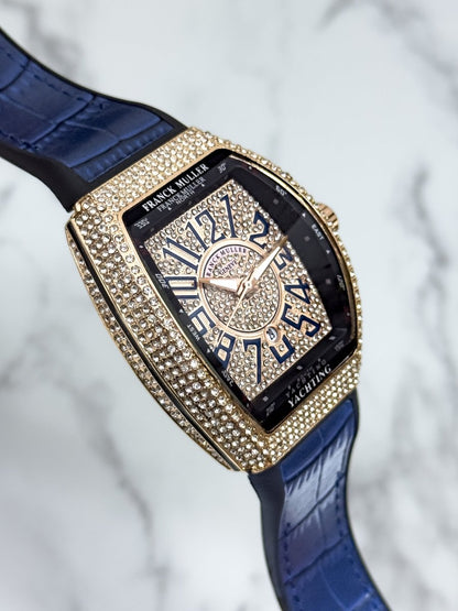 Reloj para Hombre Diamond Tonneau - Relojes 24K