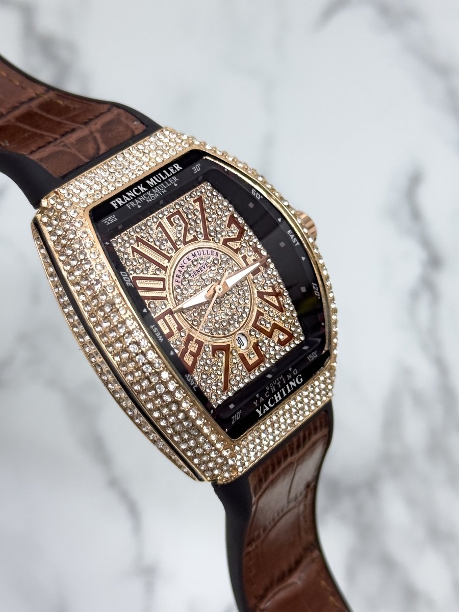 Reloj para Hombre Diamond Tonneau - Relojes 24K
