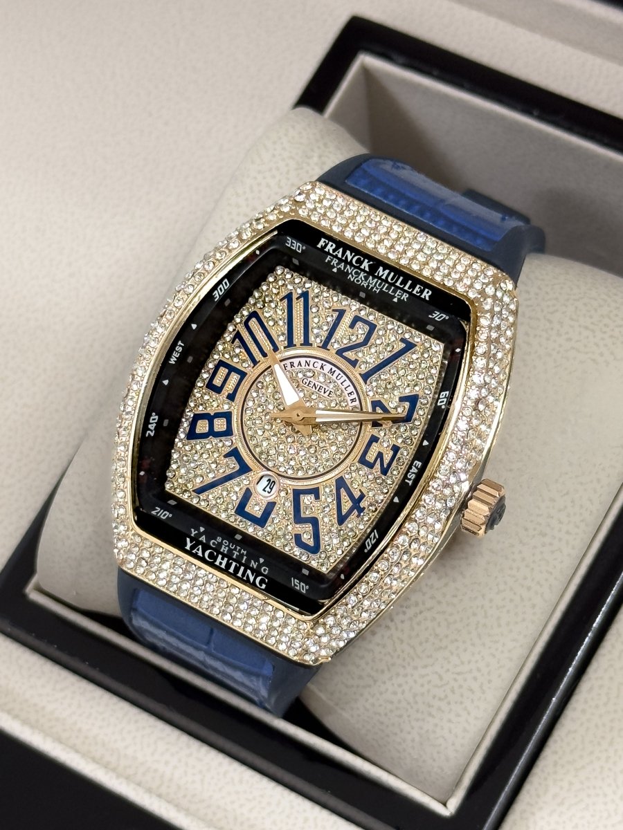 Reloj para Hombre Diamond Tonneau - Relojes 24K