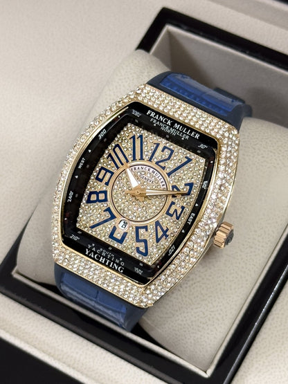 Reloj para Hombre Diamond Tonneau - Relojes 24K