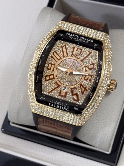 Reloj para Hombre Diamond Tonneau - Relojes 24K