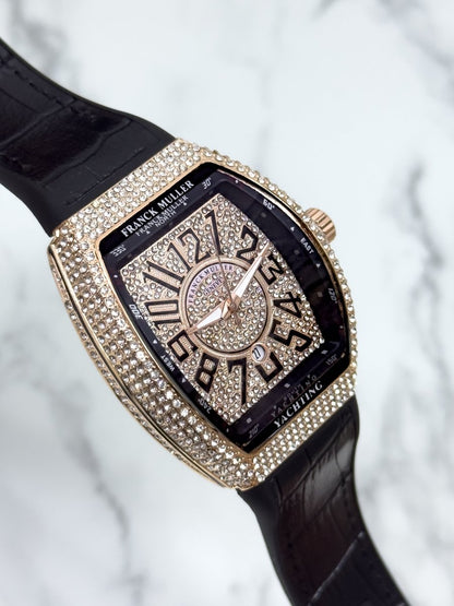 Reloj para Hombre Diamond Tonneau - Relojes 24K