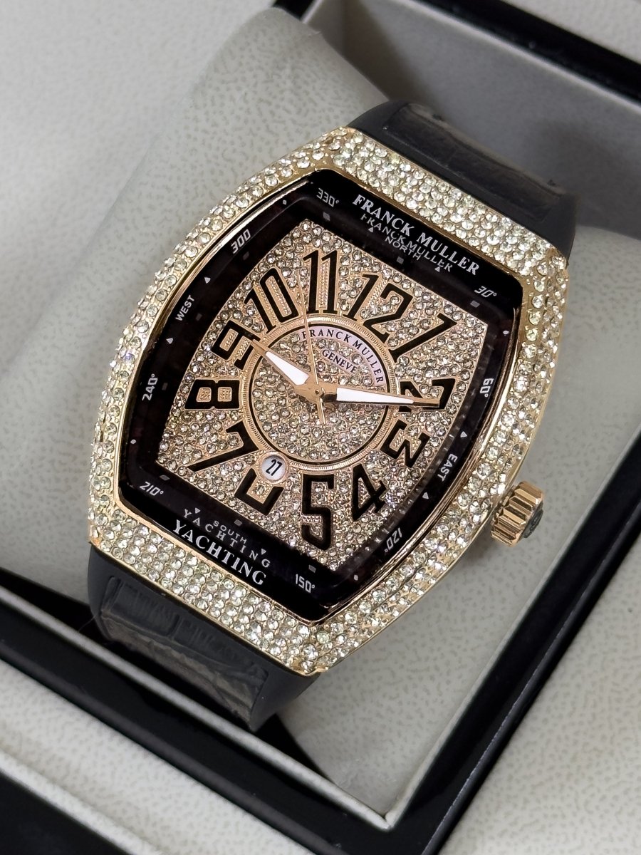 Reloj para Hombre Diamond Tonneau - Relojes 24K