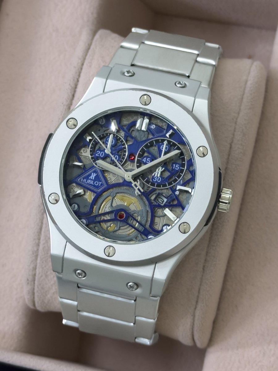 Reloj para Hombre Industrial Skeleton Series - Relojes 24K