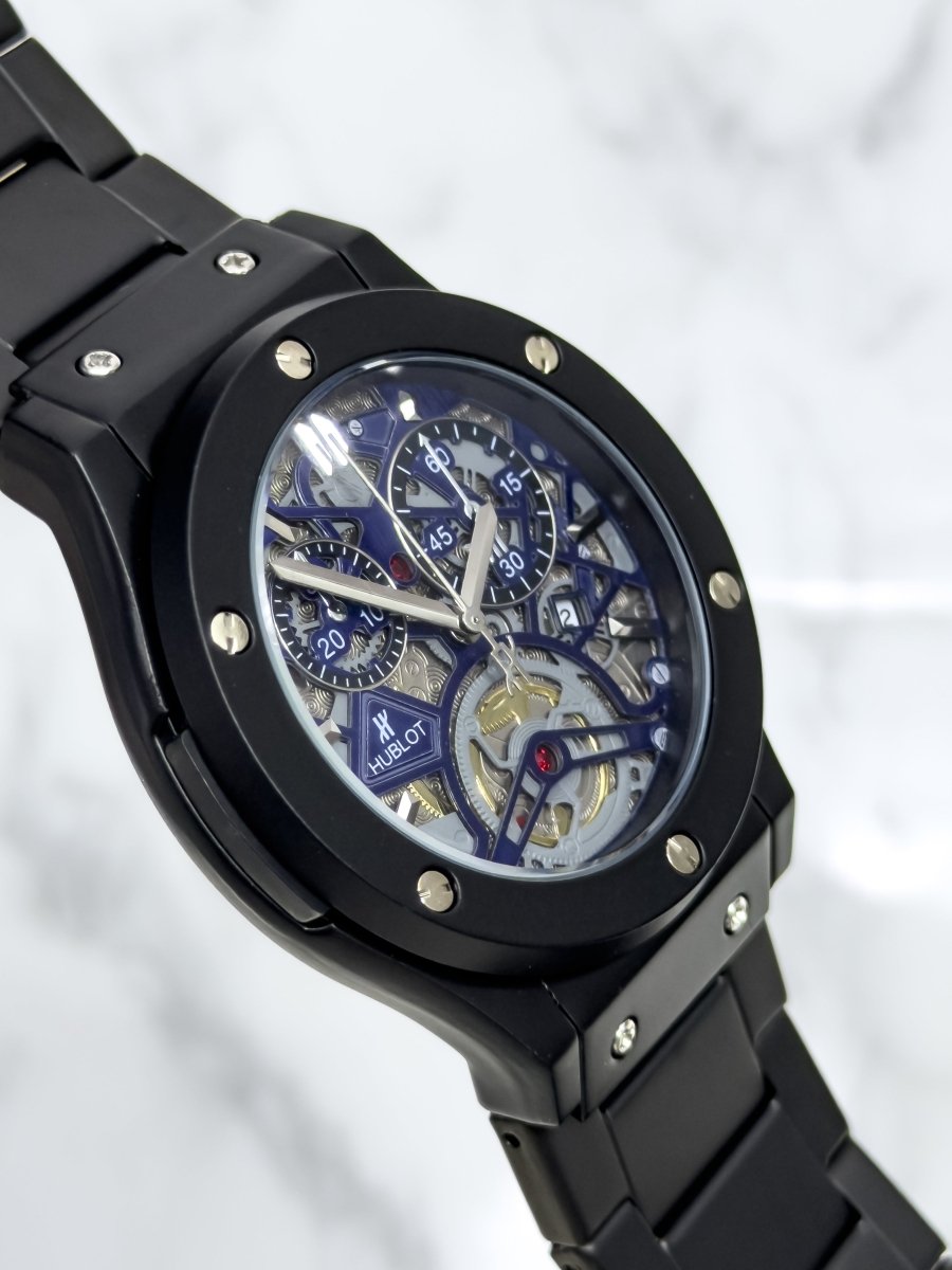 Reloj para Hombre Industrial Skeleton Series - Relojes 24K