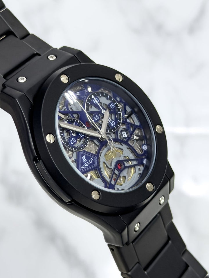 Reloj para Hombre Industrial Skeleton Series - Relojes 24K