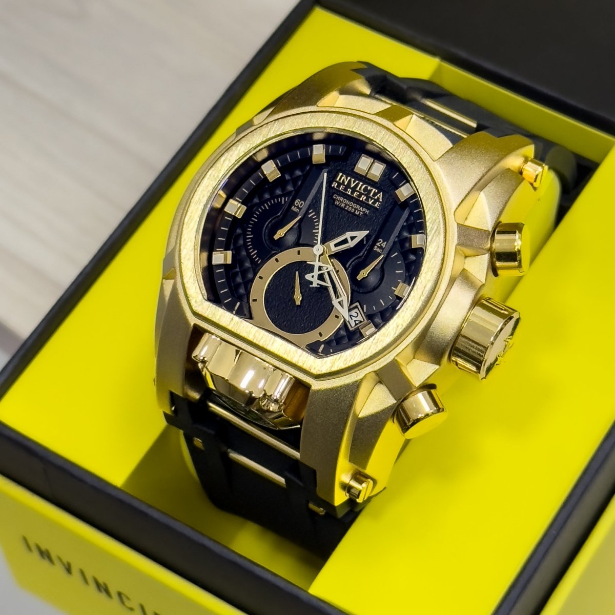 RELOJ PARA HOMBRE IVT GOLDEN TITAN - Relojes 24K