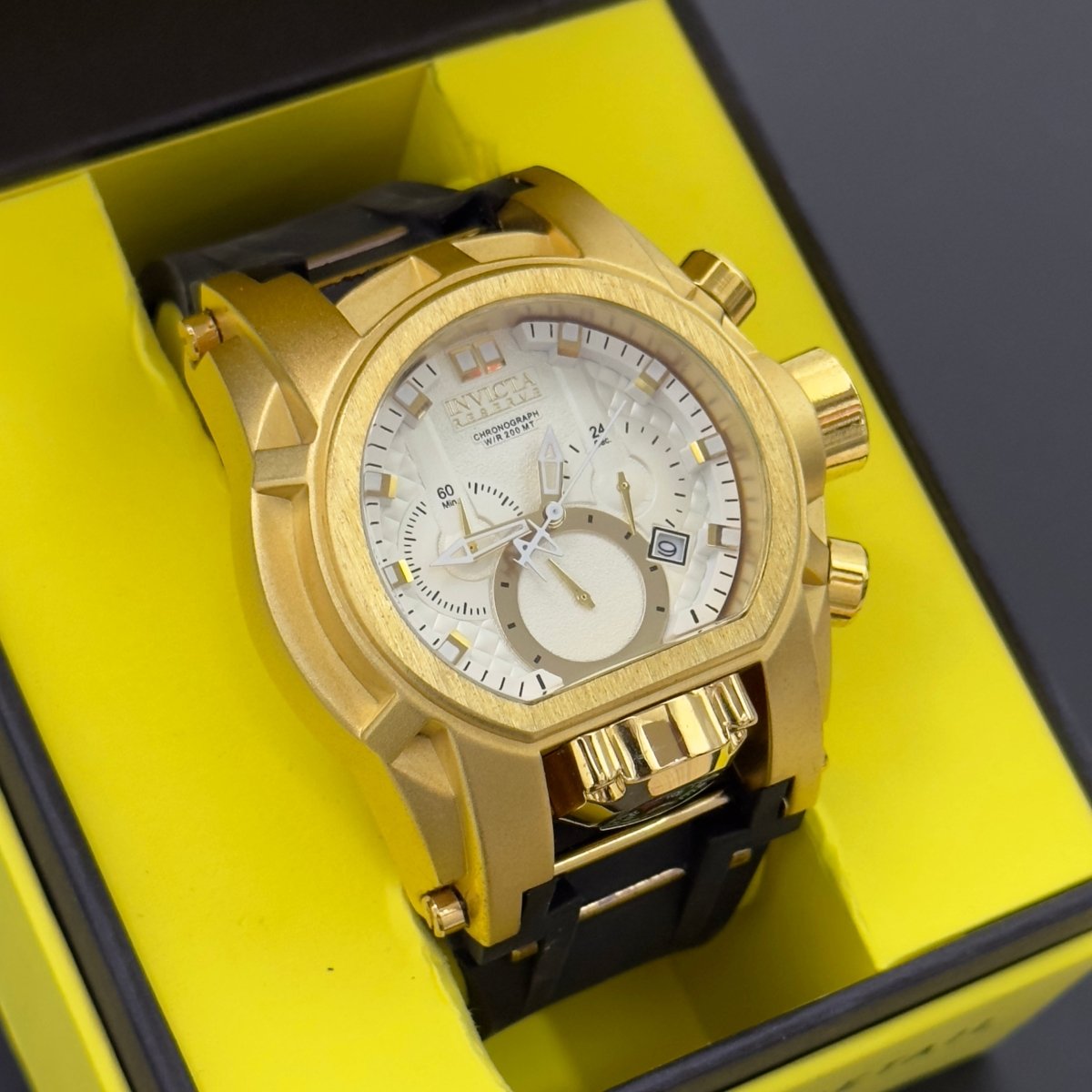 RELOJ PARA HOMBRE IVT GOLDEN TITAN - Relojes 24K