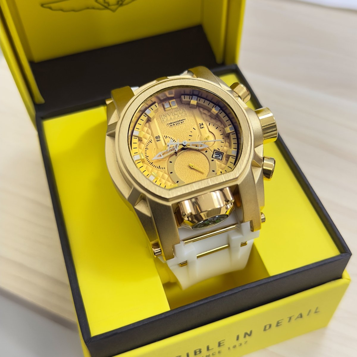 RELOJ PARA HOMBRE IVT GOLDEN TITAN - Relojes 24K