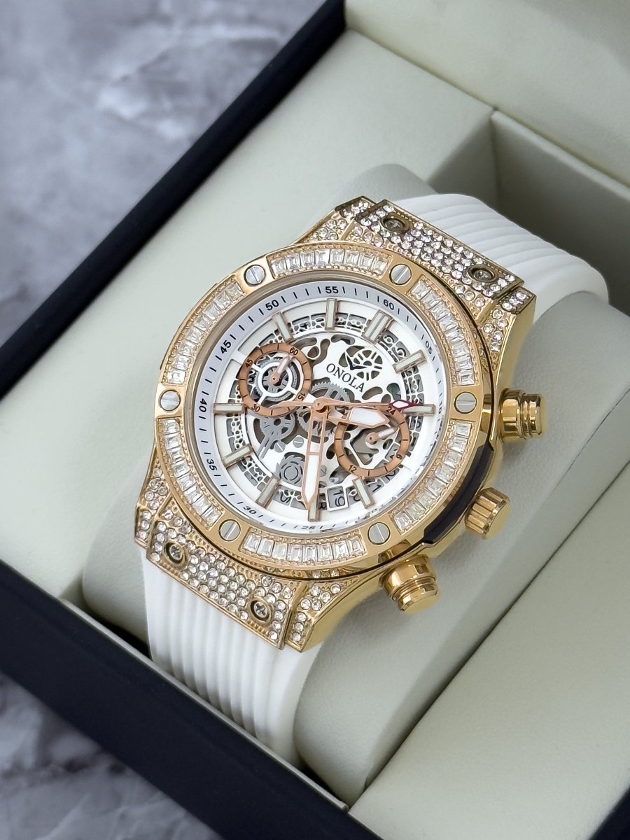 RELOJ PARA HOMBRE ONOLA DIAMOND - Relojes 24K