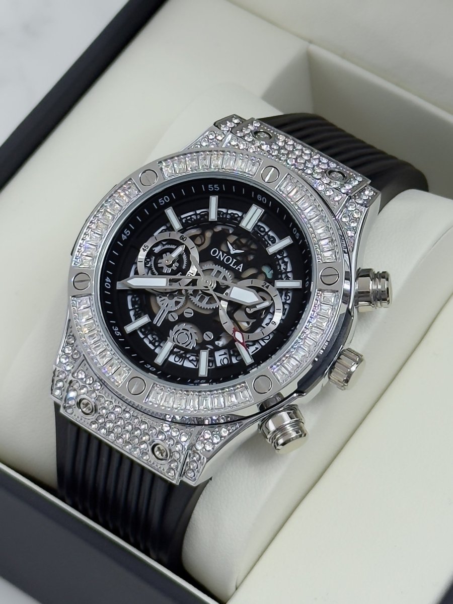 RELOJ PARA HOMBRE ONOLA DIAMOND - Relojes 24K