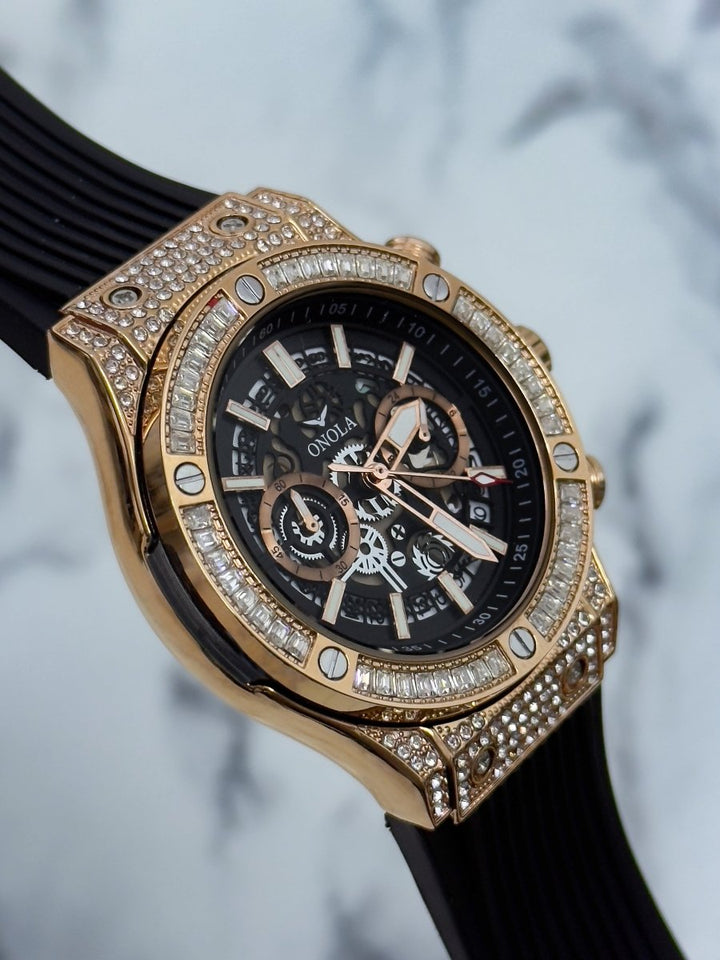 RELOJ PARA HOMBRE ONOLA DIAMOND - Relojes 24K