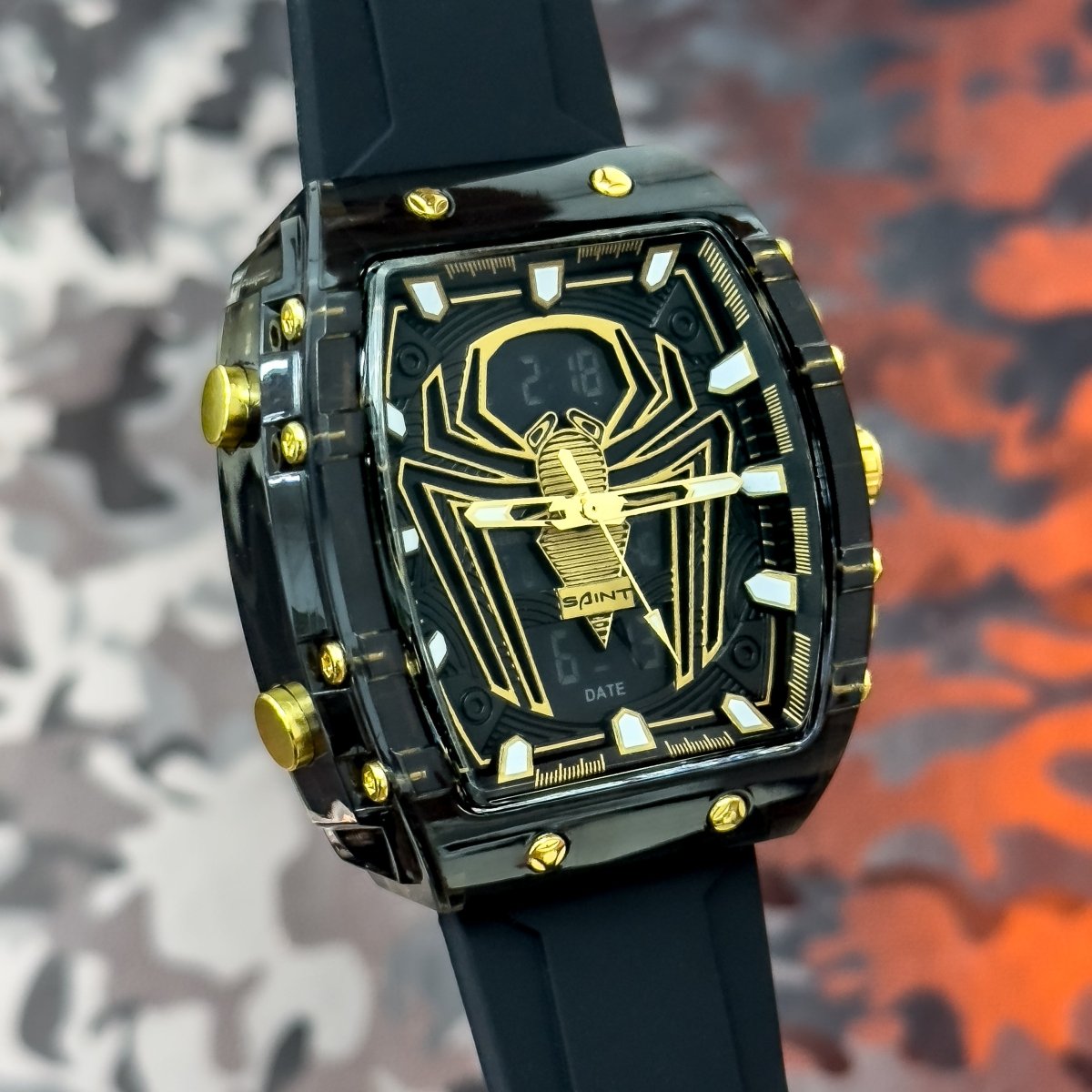 RELOJ PARA HOMBRE SAINT SPIDER - Relojes 24K