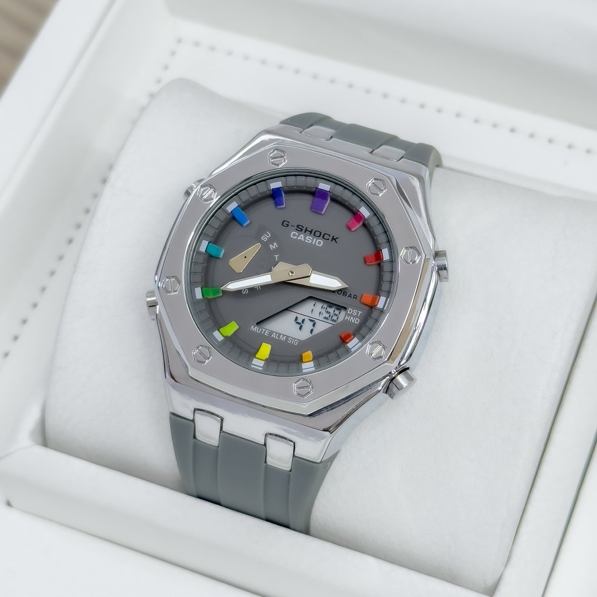 RELOJ PARA HOMBRE SHOCK DEPORTIVO DOBLE HORA - Relojes 24K