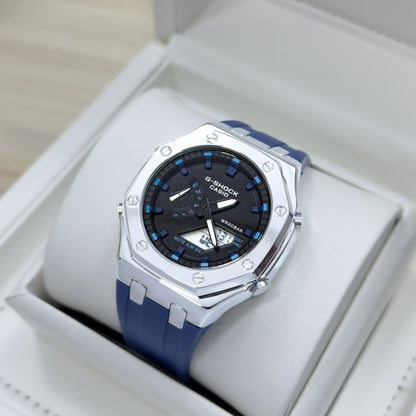 RELOJ PARA HOMBRE SHOCK DEPORTIVO DOBLE HORA - Relojes 24K