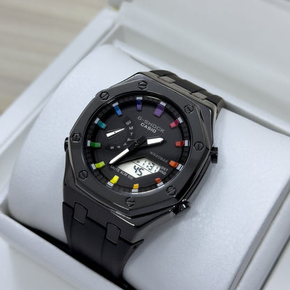 RELOJ PARA HOMBRE SHOCK DEPORTIVO DOBLE HORA - Relojes 24K