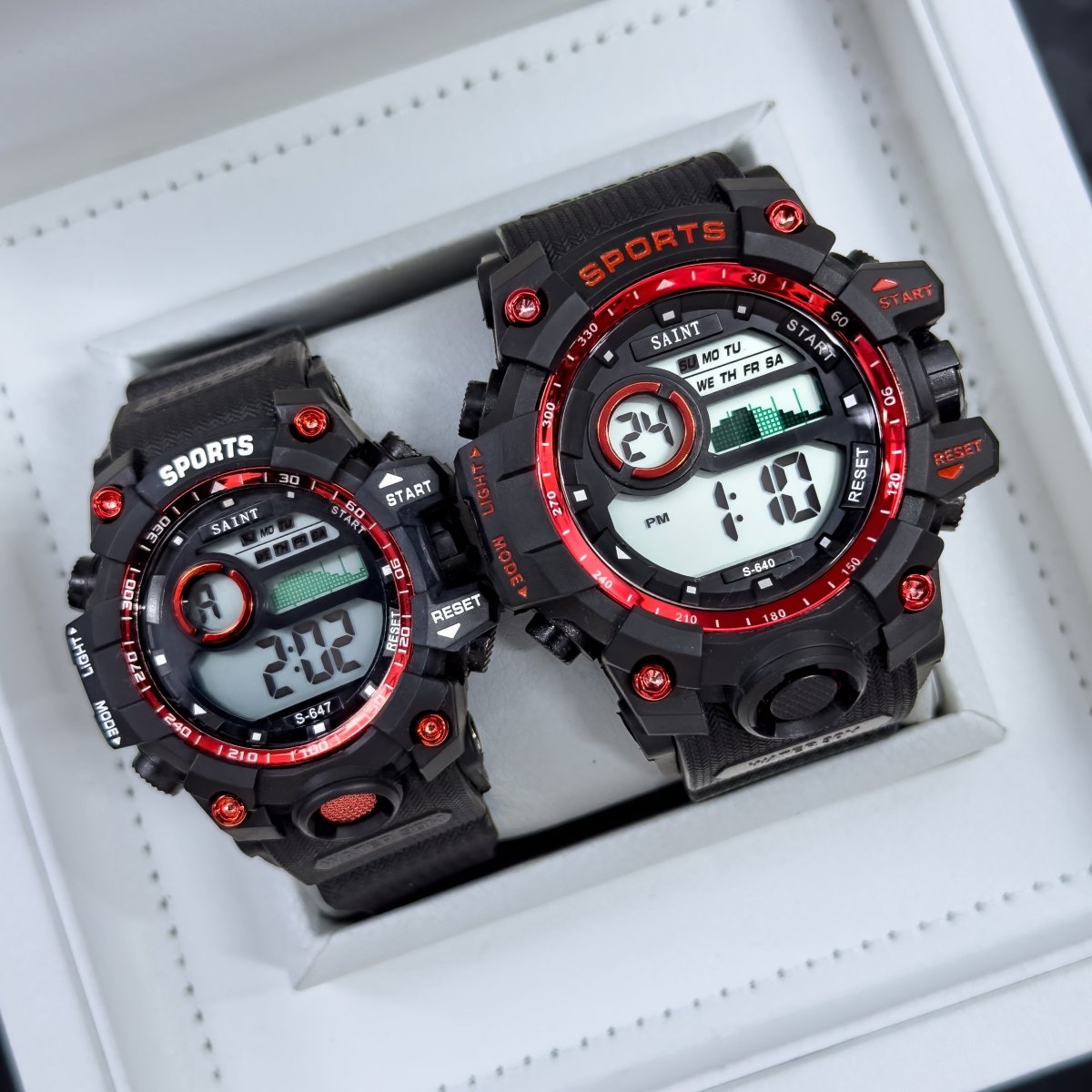 RELOJ PAREJAS DEPORTIVO - Relojes 24K