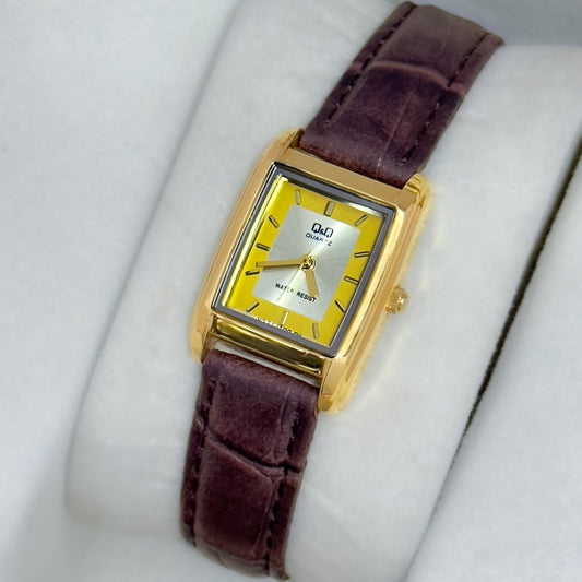 RELOJ Q&Q CLASICO CUADRADO - Relojes 24K