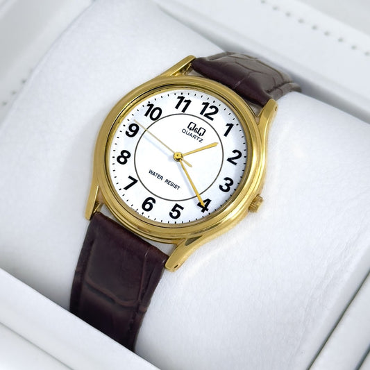 RELOJ Q&Q CLASICO DORADO - Relojes 24K
