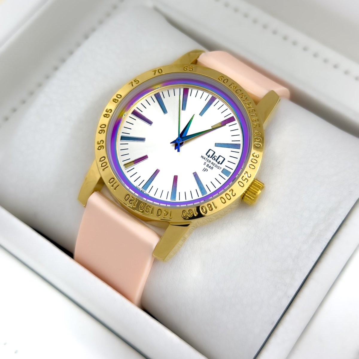 RELOJ Q&Q DAMA SILICONA TORNASOL - Relojes 24K