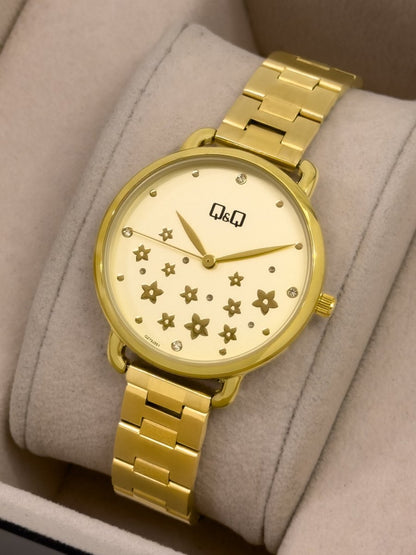 Reloj Q&Q Jardín Metálico - Relojes 24K