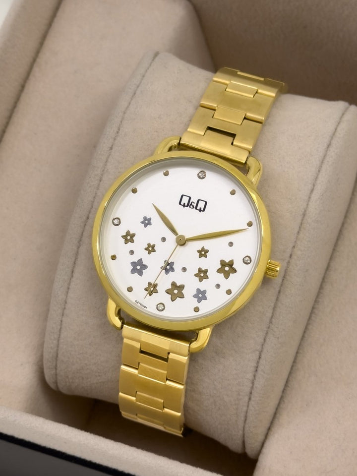 Reloj Q&Q Jardín Metálico - Relojes 24K